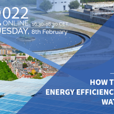 MEP Water Group Online Webinar: How to make the energy efficiency directive Water-Smart? 8 Feb 2022