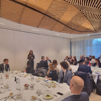 Dinner at the European Parliament on the recast of the Urban Wastewater Treatment